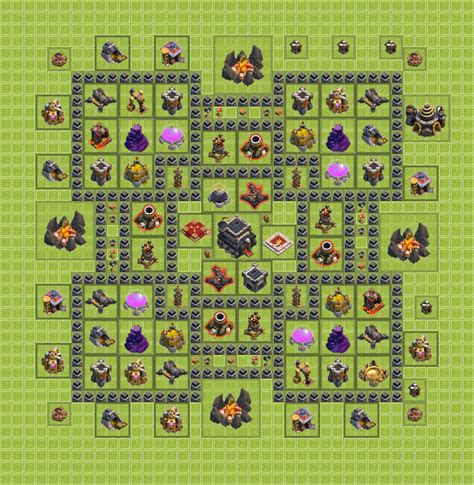 municipio livello 9 clash of clans